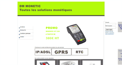 Desktop Screenshot of dm-monetic.com